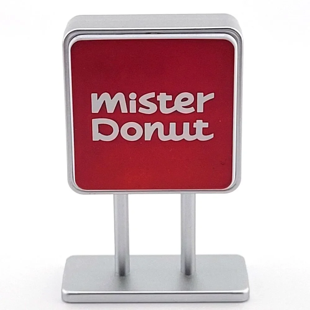 Mister Donut - Re-Ment Red Shop Sign Mini Figure